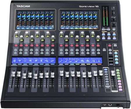 ‌Tascam Sonicview 16 - Cyfrowy mikser audio z Dante i interfejsem USB - zdjęcie 2