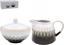 Zdjęcie Leonardo England Cukiernica I Mlecznik Reactive Glaze - Borek Wielkopolski