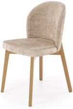 Zdjęcie Halmar Krzesło Basso Beżowy + Dąb Naturalny - Dobrzyca