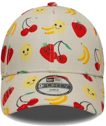 Czapka dziecięca NEW ERA Fruit 9FORTY kremowa 4-6 lat - zdjęcie 2