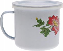 Innaq Kubek Emaliowany Z Przykrywk� Stalowy 14cm 1500ml 1,5l 2725 (AU2725)