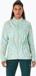 Kurtka do biegania damska ASICS Road Lite-Show Packable oasis green/multi color Wiosna 2025