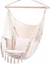 Funfit Garden Huśtawka Fotel Wiszący Krzeszło Brazylijskie Boho Hamak 1828258819