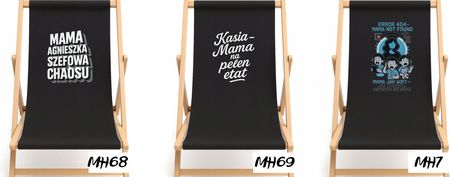 Leżak Personalizowany Z Nadrukiem I Pokrowcem 48H 1828307526 - zdjęcie 5