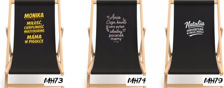 Leżak Personalizowany Z Nadrukiem I Pokrowcem 48H 1828307526 - zdjęcie 2