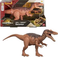 Mattel Jurassic World: Odrodzenie Barionyks Ryczący dinozaur Figurka z wielokierunkowym atakiem i dźwiękiem JGB87 JGC79