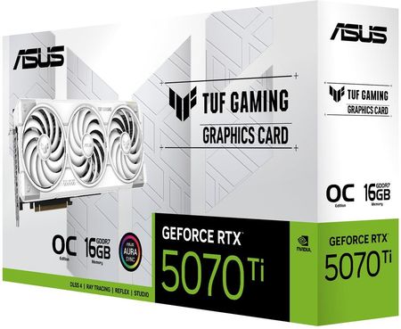 【新品未開封】ASUS TUF RTX5070Ti O16G WHITE Asus TUF GAMING RTX 5070 Ti 16GB OC WH. (90YV0MD3M0NA00