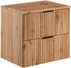 Comad Szafka Pod Umywalkę Z Blatem Zestaw Adel Oak 60Cm Dąb Wotan (9461)