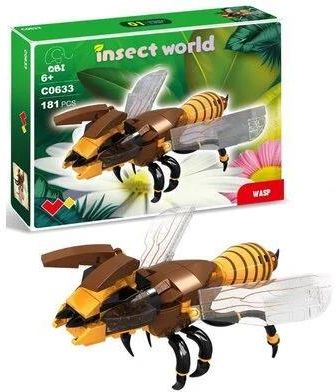 Qbi Klocki Plastikowe Insect World Osa C0633-1