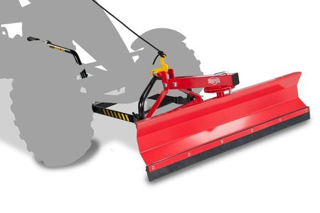 Berg Pług Buldożera Do Gokarta Xl Czerwony - zdjęcie 2