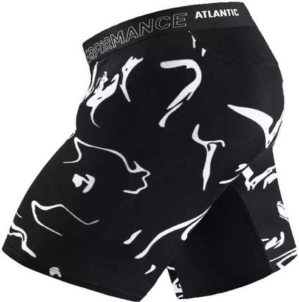 Atlantic Bokserki męskie długa nogawka bambus Long Leg 1202 czarne L - zdjęcie 4