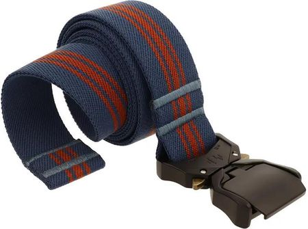 Pasek do Spodni ELASTYCZNY 4 cm z Ergonomiczną Klamrą Granat Brąz - zdjęcie 4