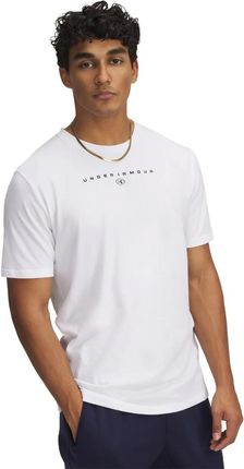 Under Armour T-shirt Stacked Logo SS White