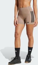 Zdjęcie adidas Legginsy Optime 3-Stripes 1/4 Short Brązowe - Zakliczyn