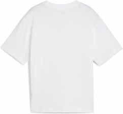 Zdjęcie Puma Młodzieżowa Koszulka Essentials Boxy White - Rychwał