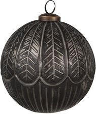 Clayre&Eef Clayre & Eef 6Gl4676 Bombki Choinkowe Czarne Ø 12X12Cm