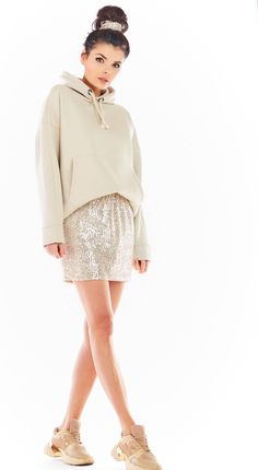 Modna Spódnica | IDEALNA NA CO DZIEŃ Stylowy Spódnica r.M Trend - zdjęcie 2