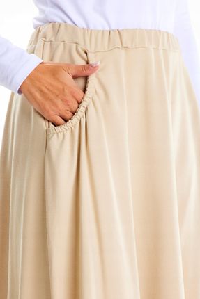 Praktyczna Spódnica | DOBRA JAKOŚĆ Stylowa Spódnica Na Codzień r.L/XL - zdjęcie 2