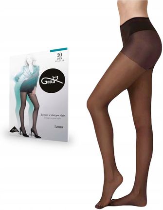 Rajstopy lycra Gatta 15/20 den r. 6-XXL Golden - zdjęcie 3