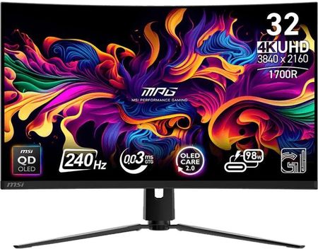 Monitor Msi 32 MPG 321CURX (MPG321CURXQDOLED) - Opinie i ceny na