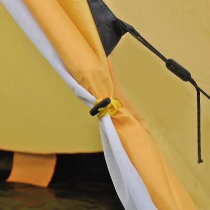Zakito Europe Namiot Kempingowy Tipi 4 Os Żółty 365X365X250Cm Ze91008 - zdjęcie 2