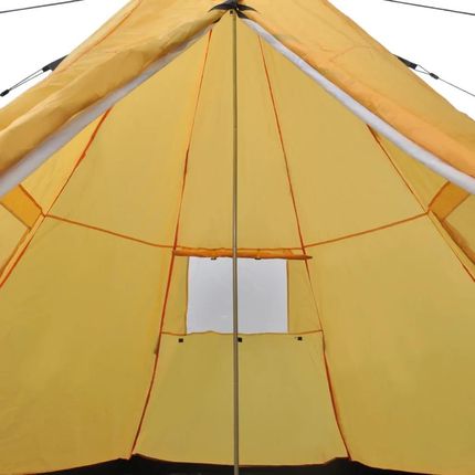 Zakito Europe Namiot Kempingowy Tipi 4 Os Żółty 365X365X250Cm Ze91008 - zdjęcie 4