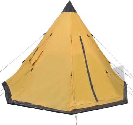 Zakito Europe Namiot Kempingowy Tipi 4 Os Żółty 365X365X250Cm Ze91008 - zdjęcie 3