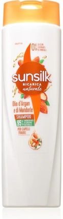 Sunsilk Argan & Almond Oil Szampon Arganowy Przeciw Łamliwości Włosów 250Ml