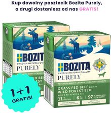 Zdjęcie Bozita Purely Pate Duoprotein Wołowina I Łoś Mokra Karma Dla Psa 370G - Wrocław