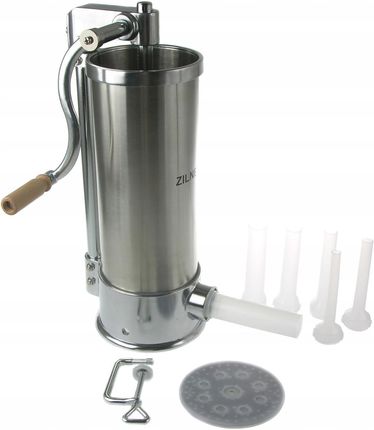 Q Nadziewarka Maszynka Do Mięsa Kiełbasy 2 Tłoki Nabijarka Szpryca 5,5Kg 3905