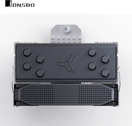 CPU cooler JONSBO PISA A4 Gray (120mm/LGA 1700/1200/115X/AM4/AM5/250W/4Pin PWM) - zdjęcie 4