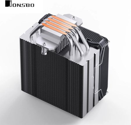 CPU cooler JONSBO PISA A4 Gray (120mm/LGA 1700/1200/115X/AM4/AM5/250W/4Pin PWM) - zdjęcie 2