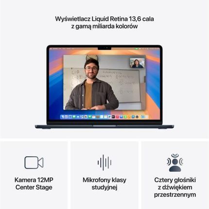 Laptop Apple MacBook Air 2025 13,6/M4/16GB/512GB/macOS