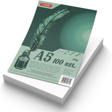 Zdjęcie Tobby Papier Techniczny Brystol Gruby 300G A5 100 Ark. Do Farb Markerów Ołówka - Toruń