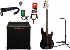 Gitara basowa Arrow Session 4 NB + Wzmacniacz 20W + Kabel + Tuner + Statyw