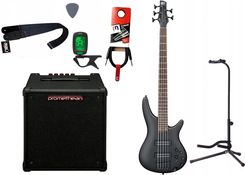 Gitara basowa Ibanez SR305EB-WK + Wzmacniacz 20W + Kabel + Tuner + Statyw