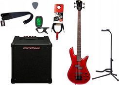 Gitara basowa Spector Performer 4M + Wzmacniacz 20W + Kabel + Tuner + Statyw