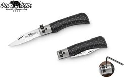Zdjęcie Old Bear Nóż Składany Antonini Knf Xs Composite Stainless Czarne - Gogolin