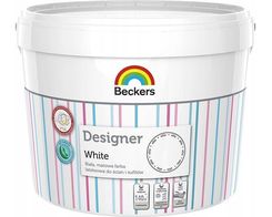 Zdjęcie Beckers Farba Lateksowa Designer White 10L Biała - Mińsk Mazowiecki