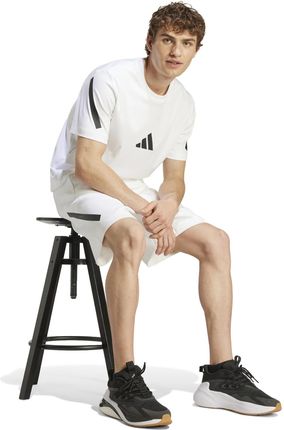 Szorty dresowe męskie adidas Z.N.E. białe JJ4893 - zdjęcie 2