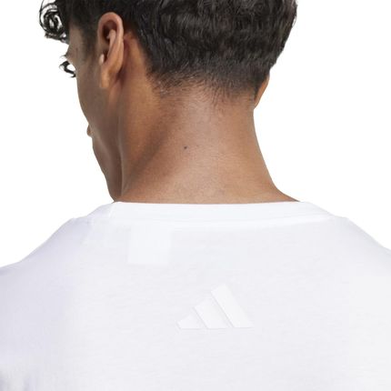 Koszulka męska adidas DOG SOCK biała JZ7440 - zdjęcie 2