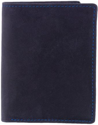 Skórzana banknotówka Visconti Hunter V-705 RFID - granatowy - zdjęcie 2
