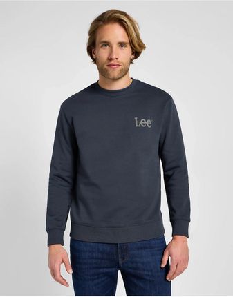 LEE MĘSKA BLUZA WOBBLY LEE SWS DARK MUTED GRAY 112355746 L81M008531