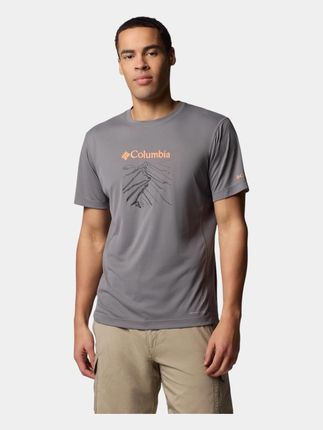 Koszulka szybkoschnąca męska Columbia Zero Rules Light S/S Graphic Crew