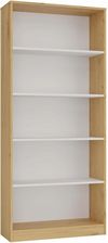 Zdjęcie Regał na Książki Zabawki Gry 80 cm DĄB ARTISAN BIEL - Dąbrowa Tarnowska