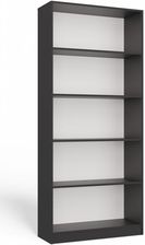 Zdjęcie Regał na Książki Gry Zabawki 80 cm ANTRACYT - Odolanów