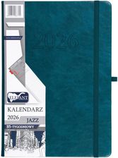 Zdjęcie Kalendarz 2026 B5 tygodniowy Jazz szmaragdowy - Mielec