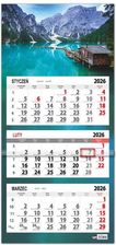 Zdjęcie Kalendarz 2026 trójdzielny płaska główka Lazur - Michałowo