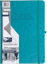 Zdjęcie Kalendarz 2026 B5 tygodniowy Jazz turkusowy - Mielec