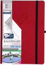 Zdjęcie Kalendarz 2025/2027 B5 18M + notes Hip Hop czerwon - Mielec